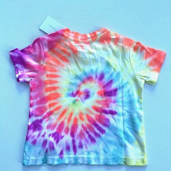 Polo Ralph Lauren Baby Girl Tie Dye Tee - Picture 3 of 3